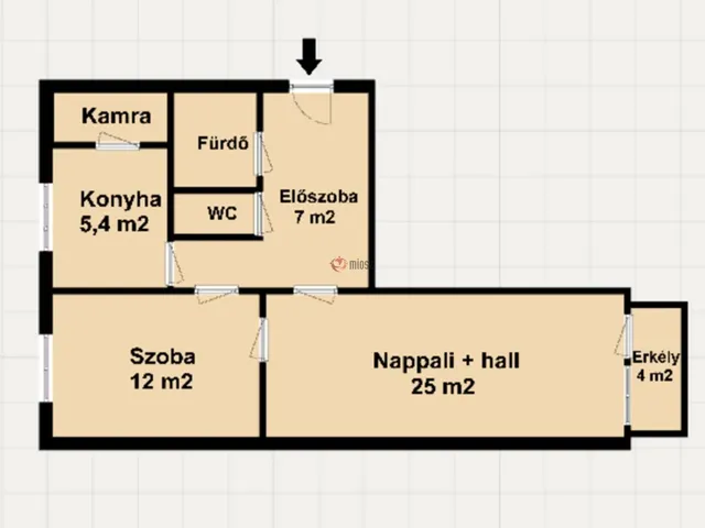 Eladó lakás Szeged, Rókus 55 nm