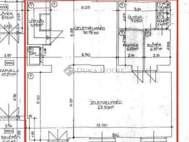 Eladó kereskedelmi és ipari ingatlan Budapest VII. kerület 756 nm