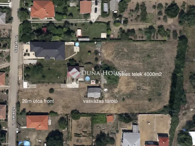 Eladó telek Nyíregyháza 4083 nm