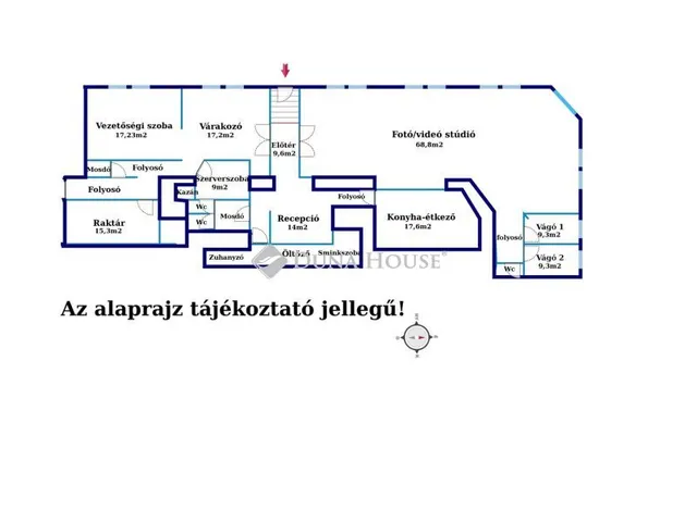 Eladó kereskedelmi és ipari ingatlan Budapest XI. kerület 220 nm