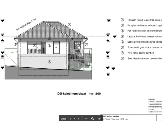 Eladó telek Pákozd 86 nm