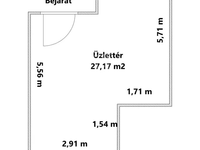 Eladó kereskedelmi és ipari ingatlan Budapest XV. kerület, Rákospalota 32 nm
