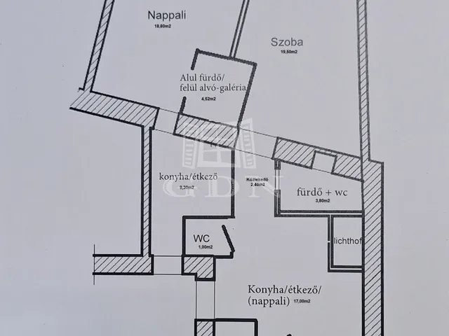 Eladó lakás Budapest IX. kerület 91 nm