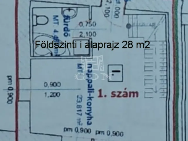 Eladó lakás Budapest XXII. kerület, Nagytétény 39 nm