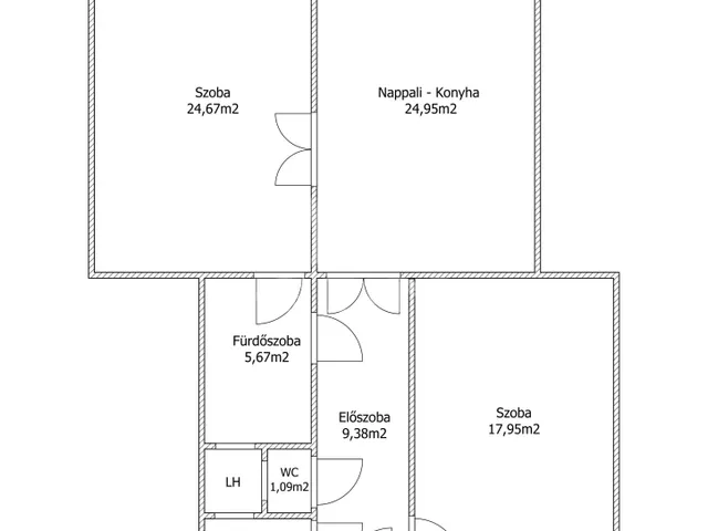 Kiadó lakás Budapest XIII. kerület, Angyalföld 86 nm