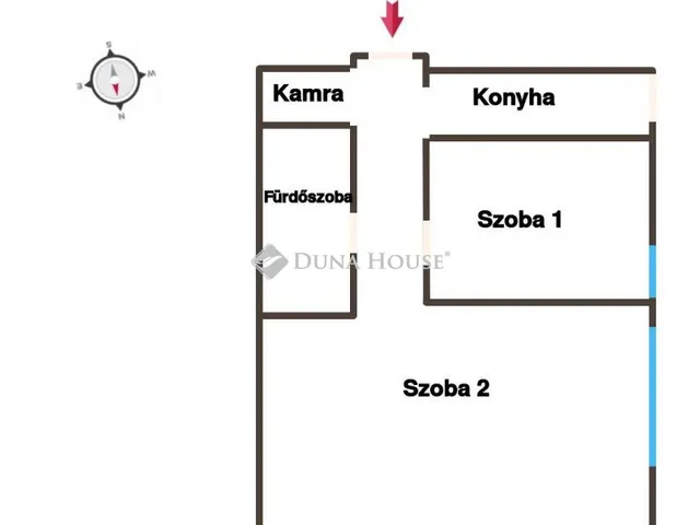 Eladó lakás Sajószentpéter 42 nm