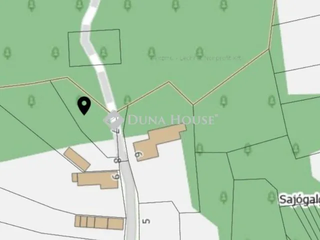 Eladó telek Sajógalgóc, Szent István tér 836 nm