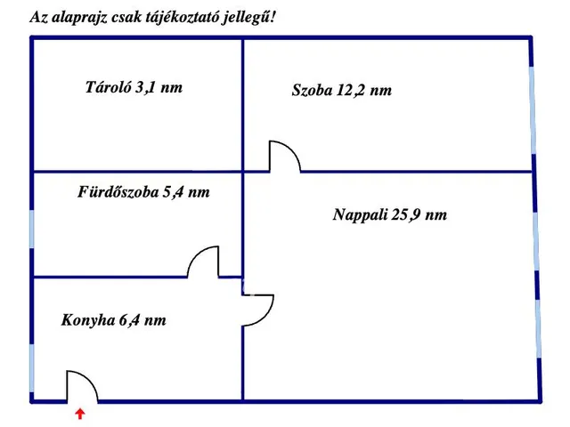 Eladó lakás Sopron 53 nm
