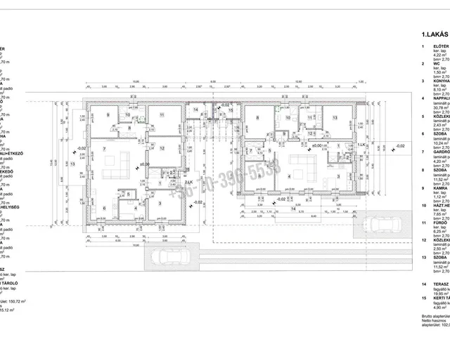Eladó ház Gödöllő 115 nm