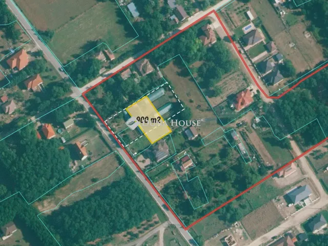 Eladó telek Ballószög 900 nm