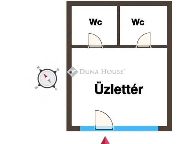 Eladó kereskedelmi és ipari ingatlan Kecskemét 50 nm