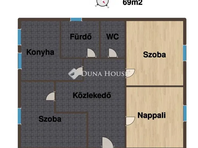 Kiadó lakás Kecskemét 69 nm