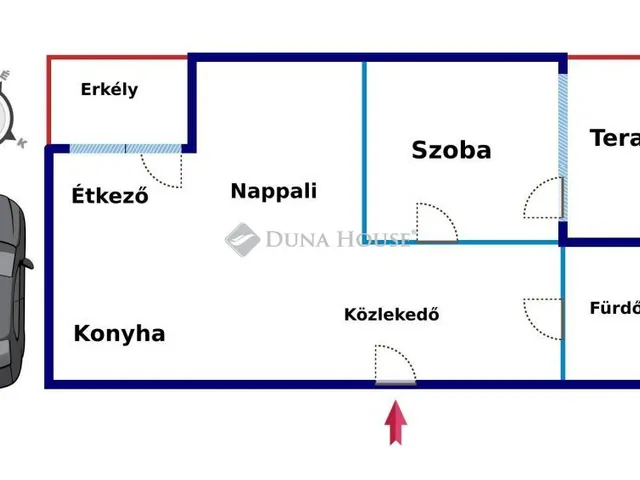 Kiadó lakás Kecskemét 60 nm