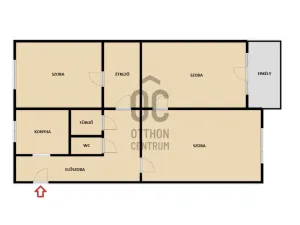 Eladó lakás Budapest XIII. kerület, Újlipótváros 68 nm