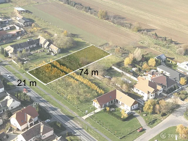 Eladó telek Fertőszéplak 1600 nm
