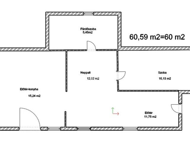 Eladó ház Ács 60 nm