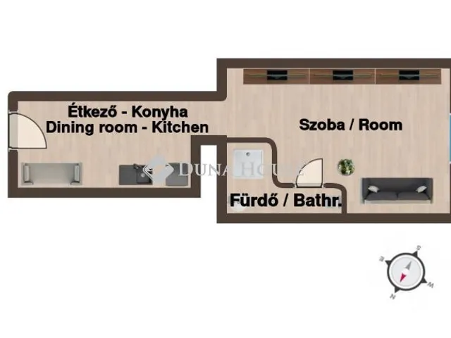 Eladó lakás Budapest VII. kerület 25 nm