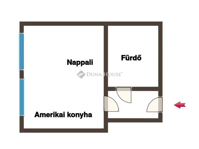 Kiadó lakás Budapest VII. kerület 25 nm