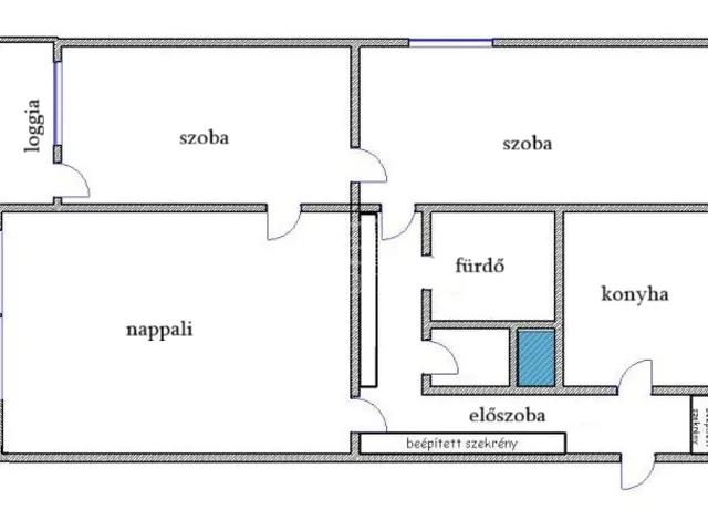 Eladó lakás Budapest XIV. kerület, Rákosfalva 68 nm