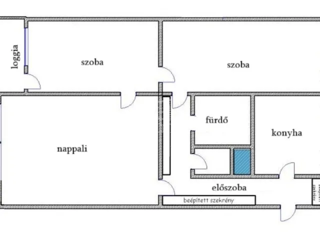 Eladó lakás Budapest XIV. kerület, Rákosfalva 70 nm