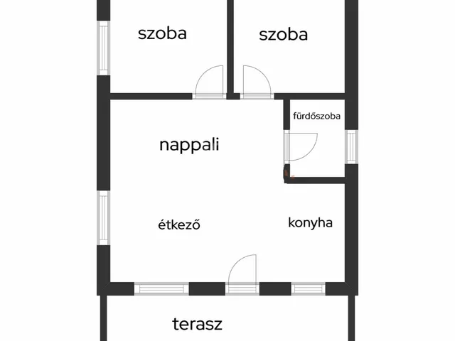 Eladó ház Balatonkeresztúr 56 nm