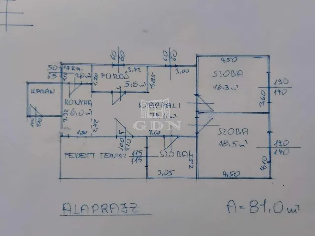 Eladó ház Marcali 81 nm