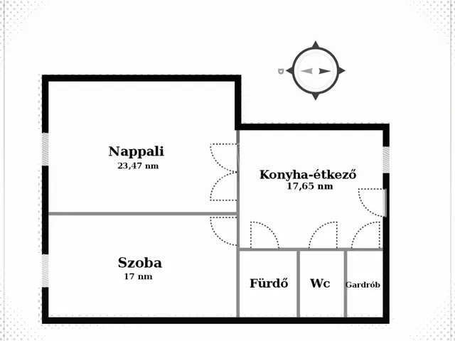 Kiadó lakás Budapest VIII. kerület, Corvin negyed 66 nm