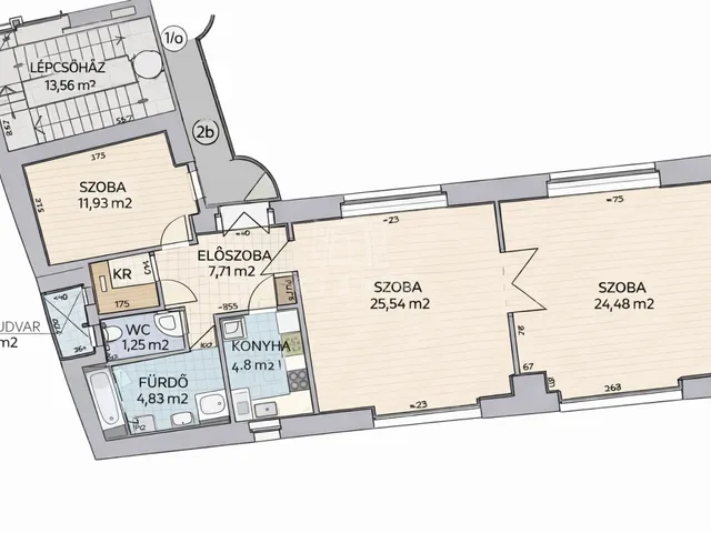 Eladó lakás Budapest V. kerület, Belváros 83 nm