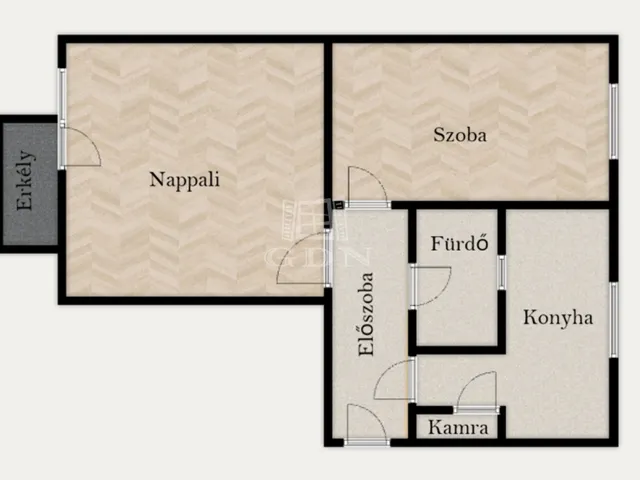 Eladó lakás Budapest XI. kerület, Kelenföld 52 nm