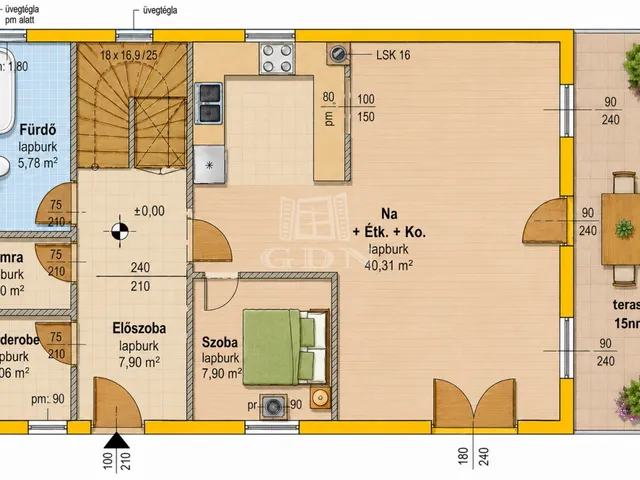Eladó lakás Budapest XVII. kerület, Rákoscsaba-Újtelep 117 nm