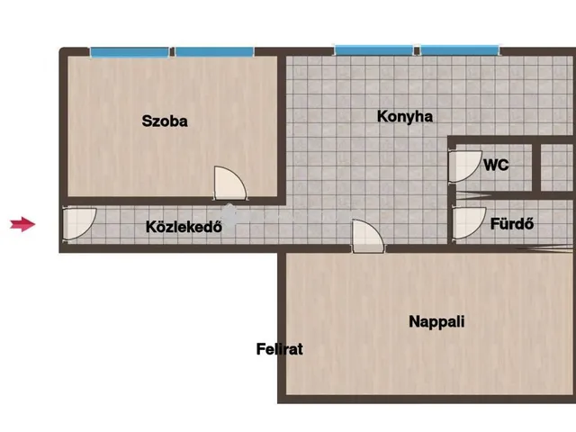 Eladó lakás Miskolc, Középszer utca 51 nm