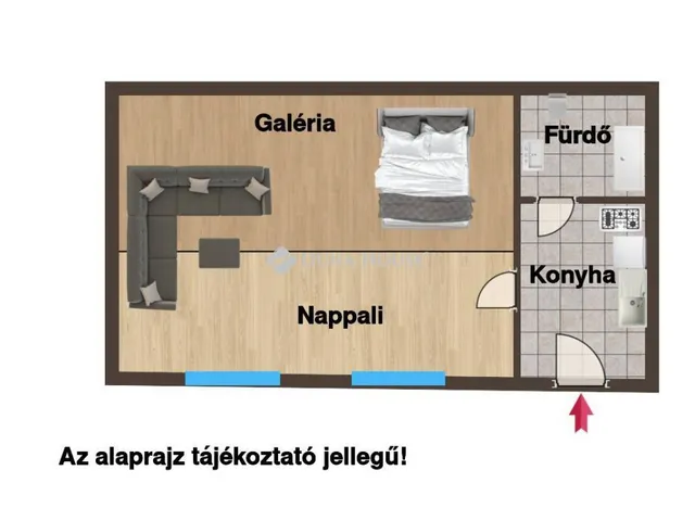 Kiadó lakás Budapest IX. kerület 30 nm