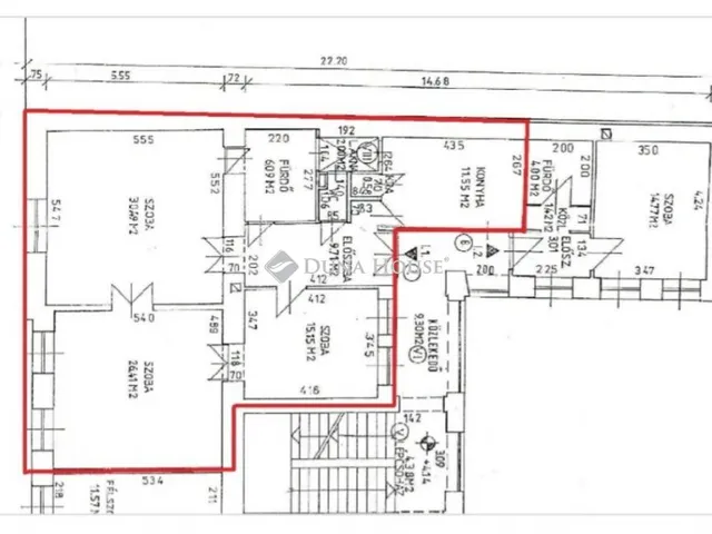 Eladó lakás Budapest VI. kerület, Rózsa utca 101 nm