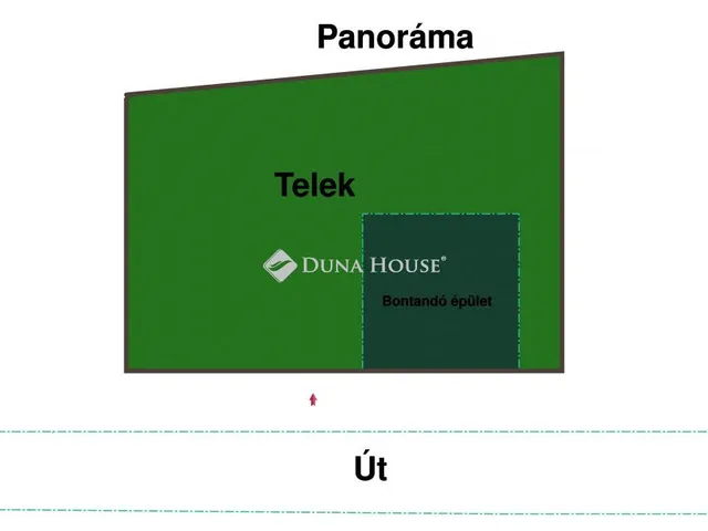 Eladó telek Pomáz, Panoráma út 533 nm