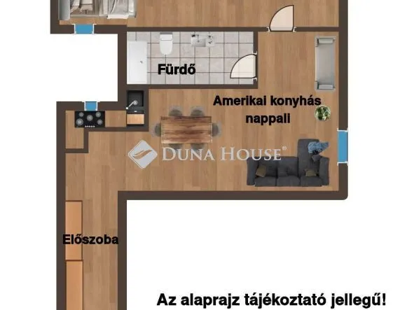 Eladó lakás Budapest VI. kerület 45 nm