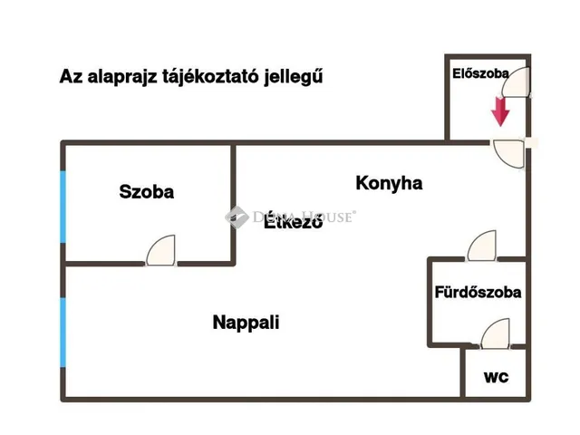 Eladó lakás Budapest VI. kerület, Rózsa utca 48 nm