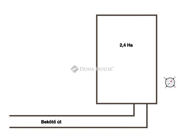Eladó mezőgazdasági ingatlan Tahitótfalu, Nincs utca 23966 nm