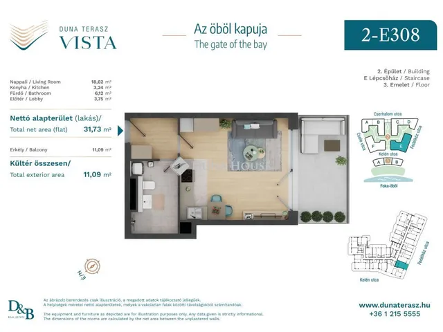 Eladó lakás Budapest XIII. kerület, Cserhalom utca 32 nm