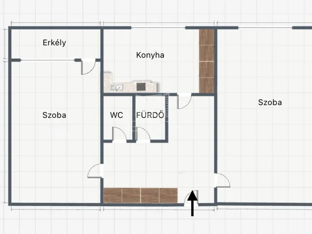 Eladó lakás Szeged, Tarján 47 nm