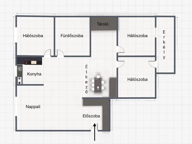 Eladó lakás Szeged, Rókus 91 nm