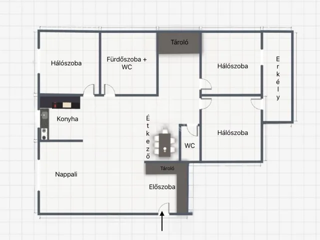 Eladó lakás Szeged, Rókus 91 nm