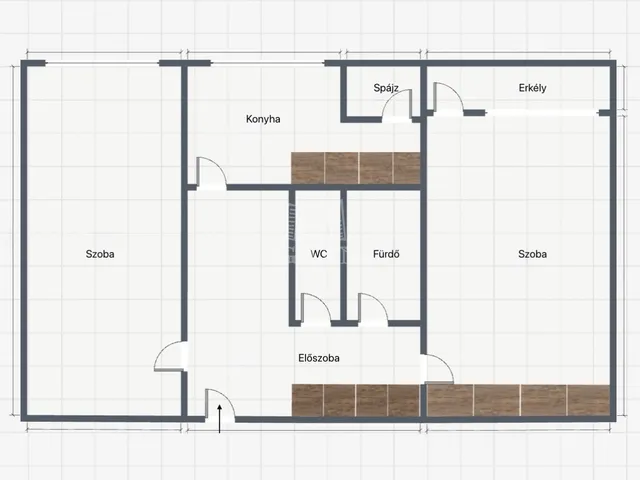 Eladó lakás Szeged, Felsőváros 47 nm