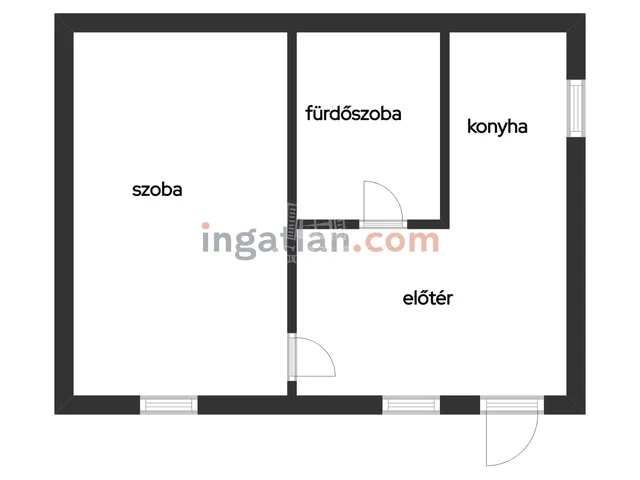 Kiadó lakás Szeged, Alsóváros 32 nm