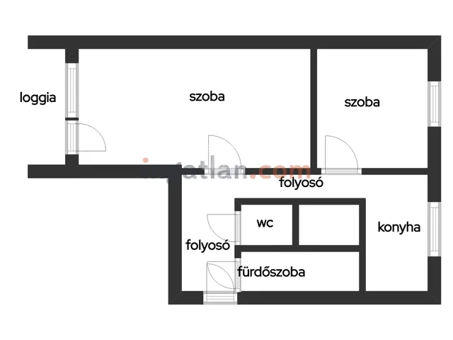 Eladó lakás Szeged, Felsőváros 47 nm