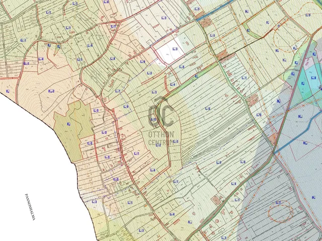 Eladó telek Pázmándfalu, Hegyalja út 752 nm