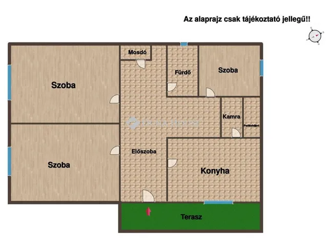 Eladó ház Tiszaszentimre, Táncsics Mihály utca 90 nm