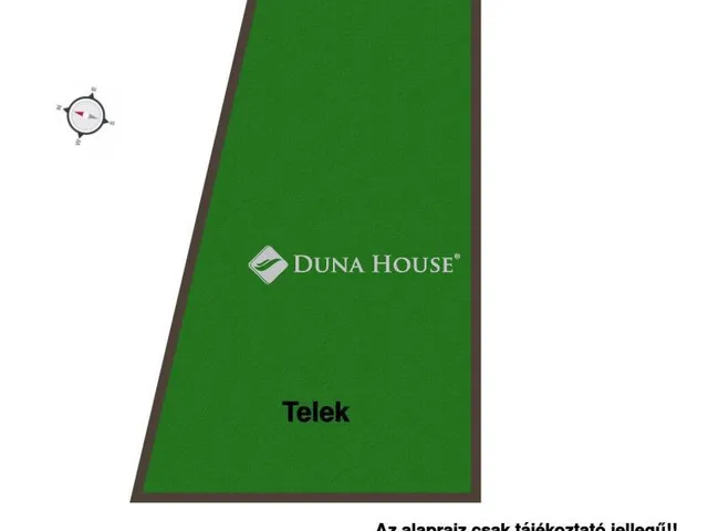 Eladó telek Tiszafüred 788 nm