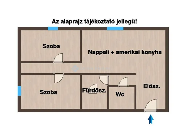 Eladó lakás Győr, Hattyú utca 45 nm