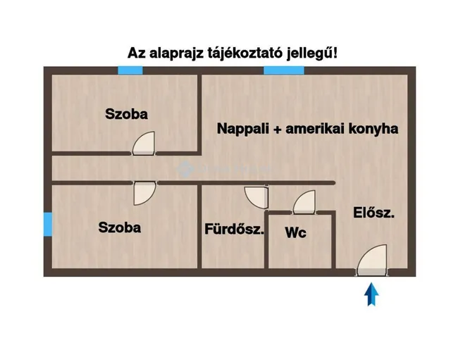 Eladó lakás Győr, Hattyú utca 45 nm