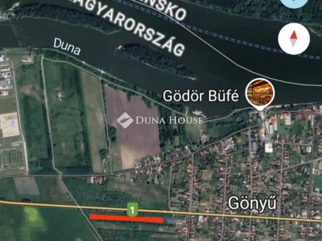 Eladó telek Gönyű, Nincs utca 5384 nm